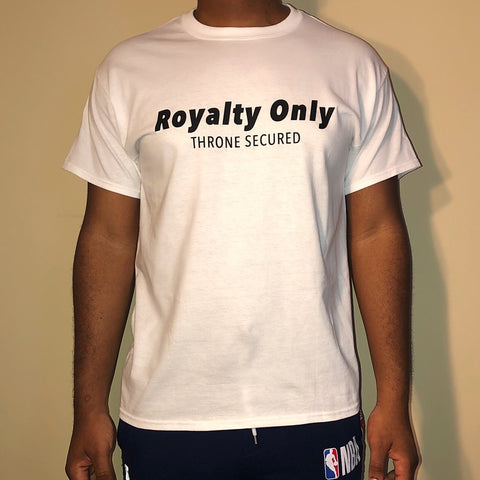 White ‘Royalty Only’ Tee