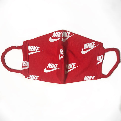 Red Nike Inspired Mask