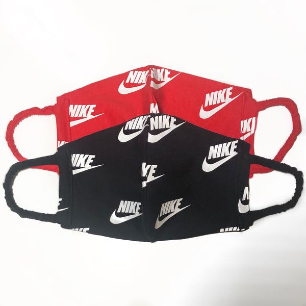 Red Nike Inspired Mask